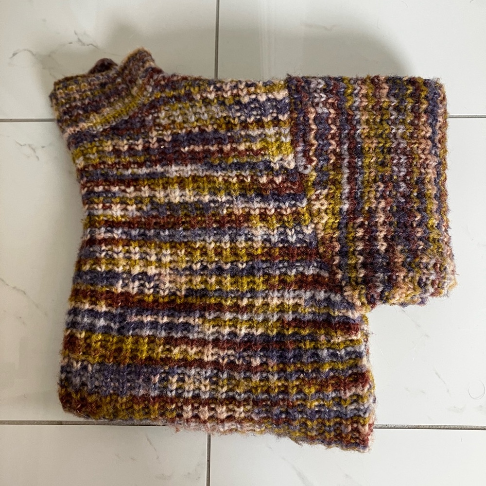 Zara Multicolor Striped Kids Sweater